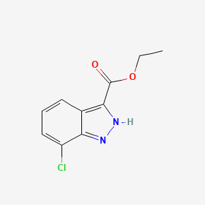 B1501636 Ethyl 7-chloro-1H-indazole-3-carboxylate CAS No. 885278-59-1