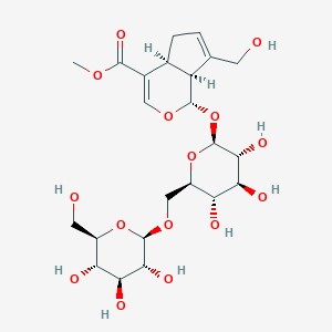 molecular formula C23H34O15 B150164 Genipin 1-gentiobioside CAS No. 29307-60-6