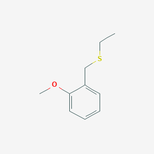 molecular formula C10H14OS B150165 Ethyl 2-methoxybenzyl sulfide CAS No. 1443340-32-6