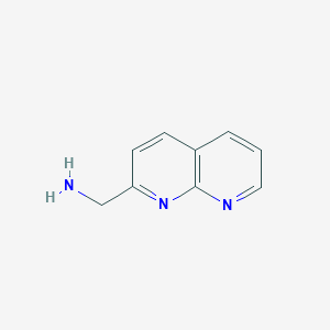molecular formula C9H9N3 B1501655 (1,8-Naphthyridin-2-yl)methanamine CAS No. 885270-90-6