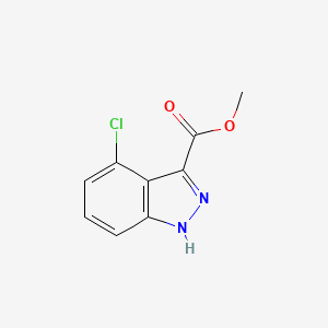 molecular formula C9H7ClN2O2 B1501781 methyl 4-chloro-1H-indazole-3-carboxylate CAS No. 932041-14-0