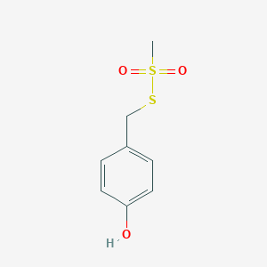 molecular formula C8H10O3S2 B015018 4-Hydroxybenzyl Methanethiosulfonate CAS No. 491868-12-3
