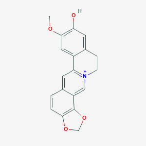 molecular formula C19H16NO4+ B150185 groenlandicine CAS No. 38691-95-1