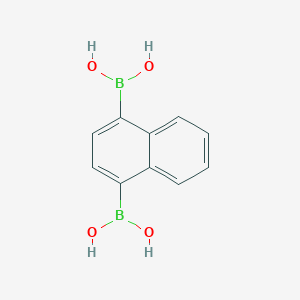 molecular formula C10H10B2O4 B150188 Naphthalene-1,4-diboronic acid CAS No. 22871-75-6