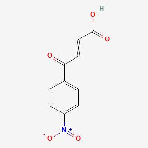 B1502054 4-(4-Nitrophenyl)-4-oxobut-2-enoic acid CAS No. 63104-97-2