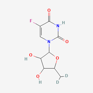 molecular formula C9H11FN2O5 B1502062 Doxifluridine-d2 CAS No. 84258-25-3
