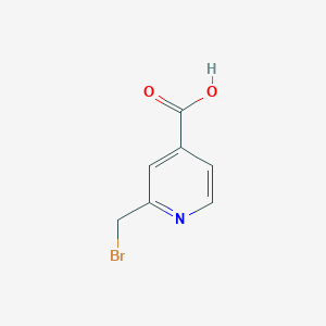molecular formula C7H6BrNO2 B1502104 2-Bromomethyl-isonicotinic acid 