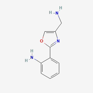 2-(4-Aminomethyl-oxazol-2-YL)-phenylamine