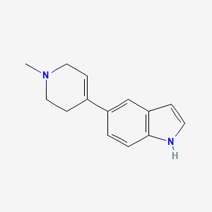 B1502181 5-(1-Methyl-1,2,3,6-tetrahydro-pyridin-4-YL)-1H-indole CAS No. 885273-31-4