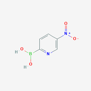 molecular formula C5H5BN2O4 B1502213 (5-Nitropyridin-2-yl)boronic acid CAS No. 1072946-12-3