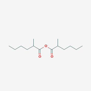 molecular formula C14H26O3 B1502226 2-Methylhexanoic anhydride CAS No. 40607-84-9