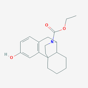molecular formula C19H25NO3 B1502232 N-Desmethyl N-Ethoxycarbonyl Dextrorphan CAS No. 1079043-47-2