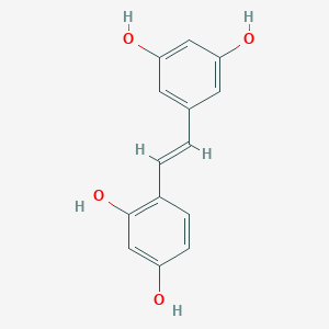 molecular formula C14H12O4 B150227 4'-Methoxyresveratrol CAS No. 4721-07-7