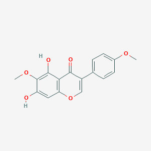 molecular formula C17H14O6 B150237 Irisolidone CAS No. 2345-17-7