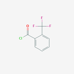 molecular formula C8H4ClF3O B150238 2-(Trifluoromethyl)benzoyl chloride CAS No. 312-94-7