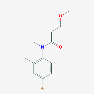 N-(4-bromo-2-methylphenyl)-3-methoxy-N-methylpropanamide