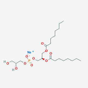 Sodium (2R)-2,3-bis(octanoyloxy)propyl 2,3-dihydroxypropyl phosphate