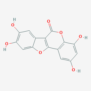 molecular formula C15H8O7 B150256 Isodemethylwedelolactone CAS No. 350681-33-3