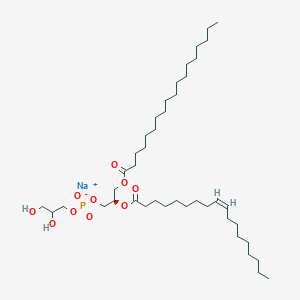 Sodium 2,3-dihydroxypropyl (2R)-3-(octadecanoyloxy)-2-{[(9Z)-octadec-9-enoyl]oxy}propyl phosphate