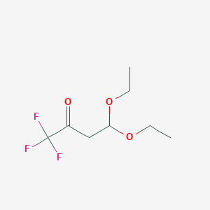 molecular formula C8H13F3O3 B1502598 4,4-Diethoxy-1,1,1-trifluorobutan-2-one CAS No. 333339-64-3