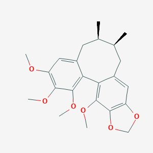 molecular formula C23H28O6 B150266 gomisin N CAS No. 82467-52-5