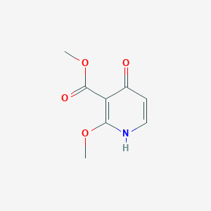 molecular formula C8H9NO4 B1502777 Methyl 4-hydroxy-2-methoxynicotinate CAS No. 1190322-55-4
