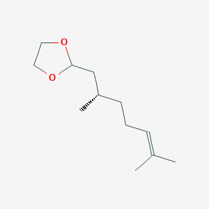 2-[(2S)-2,6-dimethylhept-5-enyl]-1,3-dioxolane