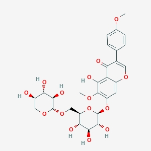 molecular formula C28H32O15 B150294 Kakkalide CAS No. 58274-56-9