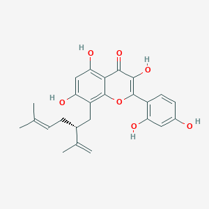 molecular formula C26H30O7 B150299 Kushenol C CAS No. 99119-69-4
