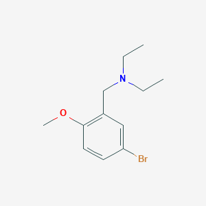 [(5-Bromo-2-methoxyphenyl)methyl]diethylamine