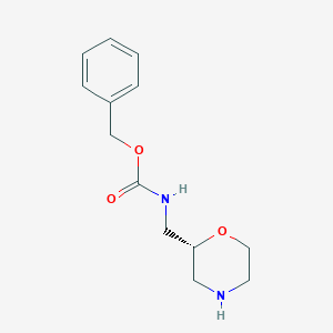 (2R)-Morpholin-2-ylmethyl-carbamic acid benzyl ester