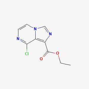 Ethyl 8-Chloroimidazo[1,5-a]pyrazine-1-carboxylate