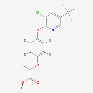molecular formula C15H11ClF3NO4 B150307 Haloxyfop-d4 
