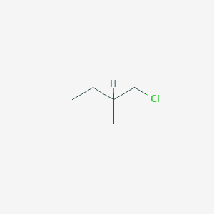 molecular formula C5H11Cl B150327 1-Chloro-2-methylbutane CAS No. 616-13-7