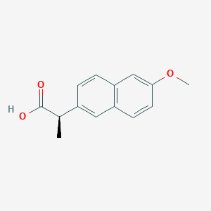 molecular formula C14H14O3 B015033 l-Naproxen CAS No. 23979-41-1