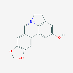 molecular formula C16H12NO3+ B150347 Lycobetaine CAS No. 72510-04-4