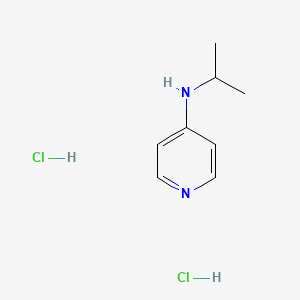 molecular formula C8H14Cl2N2 B1503476 N-Isopropylpyridin-4-amine dihydrochloride CAS No. 34844-89-8