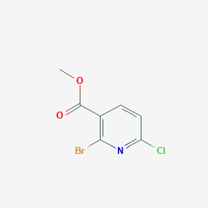 molecular formula C7H5BrClNO2 B1503493 Methyl 2-bromo-6-chloronicotinate CAS No. 1214335-05-3
