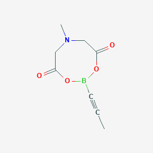 molecular formula C8H10BNO4 B1503500 Propynylboronic acid MIDA ester CAS No. 1104637-55-9