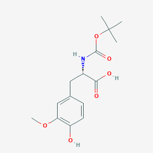 molecular formula C15H21NO6 B1503512 Boc-3-methoxy-L-tyrosine CAS No. 141900-23-4