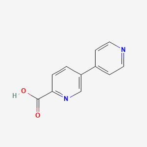 molecular formula C11H8N2O2 B1503517 [3,4'-Bipyridine]-6-carboxylic acid CAS No. 1214363-66-2