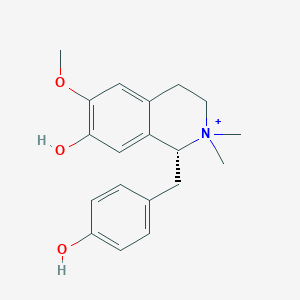 molecular formula C19H24NO3+ B150353 Magnocurarine CAS No. 6801-40-7