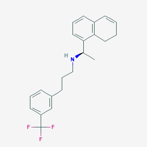 molecular formula C22H24F3N B150354 (αR)-7,8-二氢-α-甲基-N-[3-[3-(三氟甲基)苯基]丙基]-1-萘甲胺 CAS No. 802918-35-0