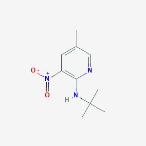molecular formula C10H15N3O2 B1503556 2-T-Butylamino-5-methyl-3-nitropyridine CAS No. 1033202-70-8