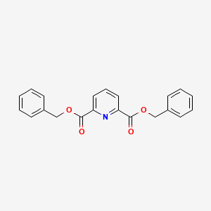 molecular formula C21H17NO4 B15036367 Dibenzylpyridine-2,6-dicarboxylate 