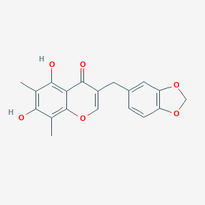 molecular formula C19H16O6 B150368 Methylophiopogonone A 