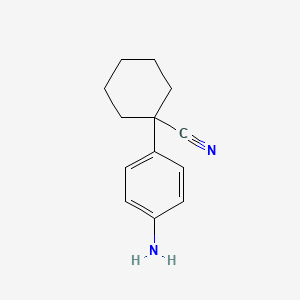 1-(4-Aminophenyl)cyclohexanecarbonitrile