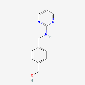 (4-((Pyrimidin-2-ylamino)methyl)phenyl)methanol