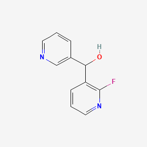 molecular formula C11H9FN2O B1503789 (2-Fluoropyridin-3-yl)(pyridin-3-yl)methanol CAS No. 944686-78-6