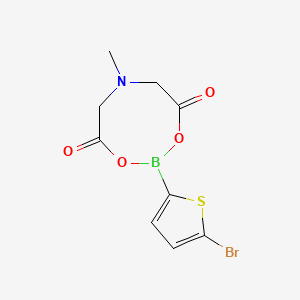 2-(5-Bromothiophen-2-yl)-6-methyl-1,3,6,2-dioxazaborocane-4,8-dione